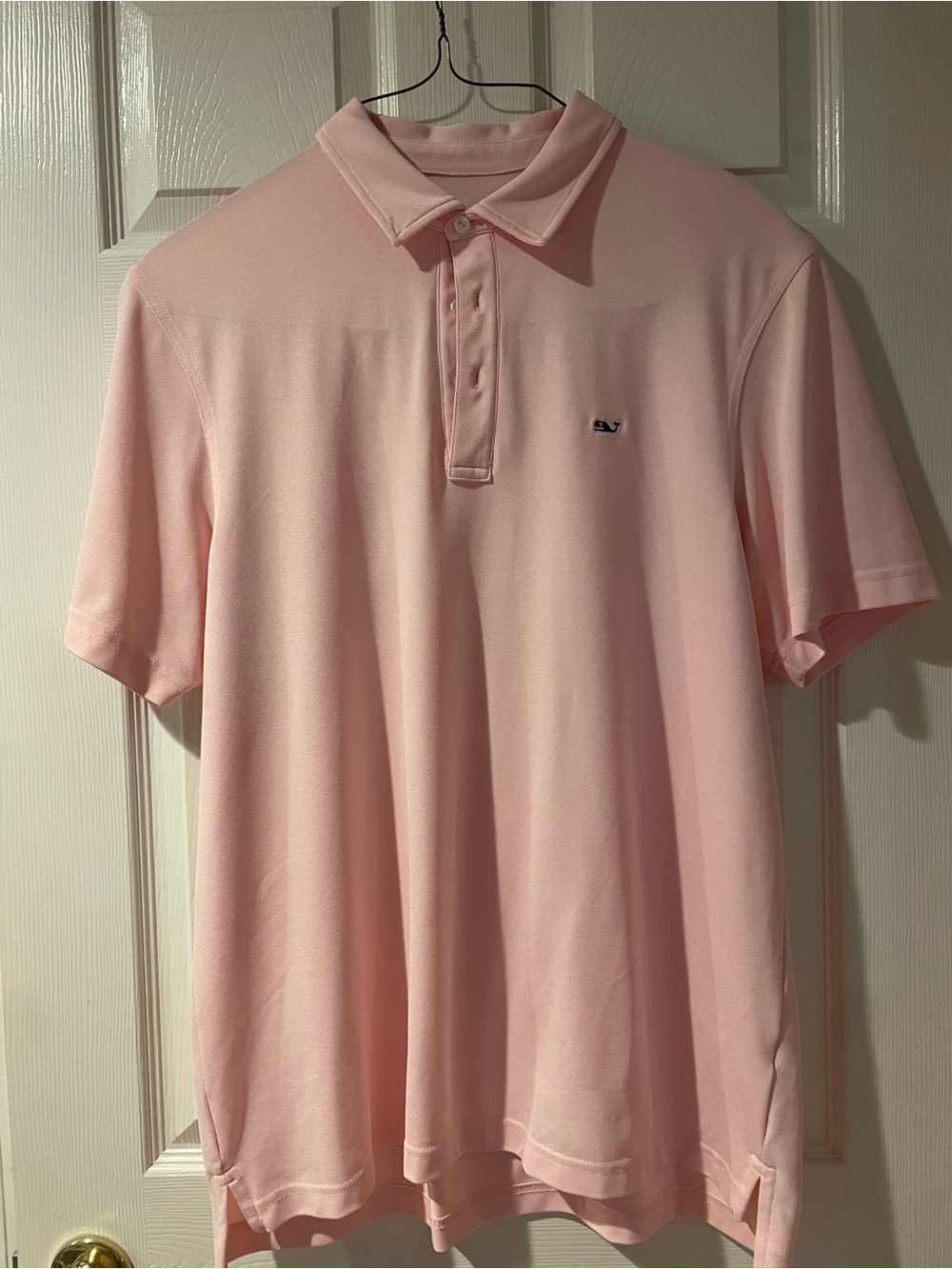 Vineyard Vines Men’s Light Pink Performance Polo